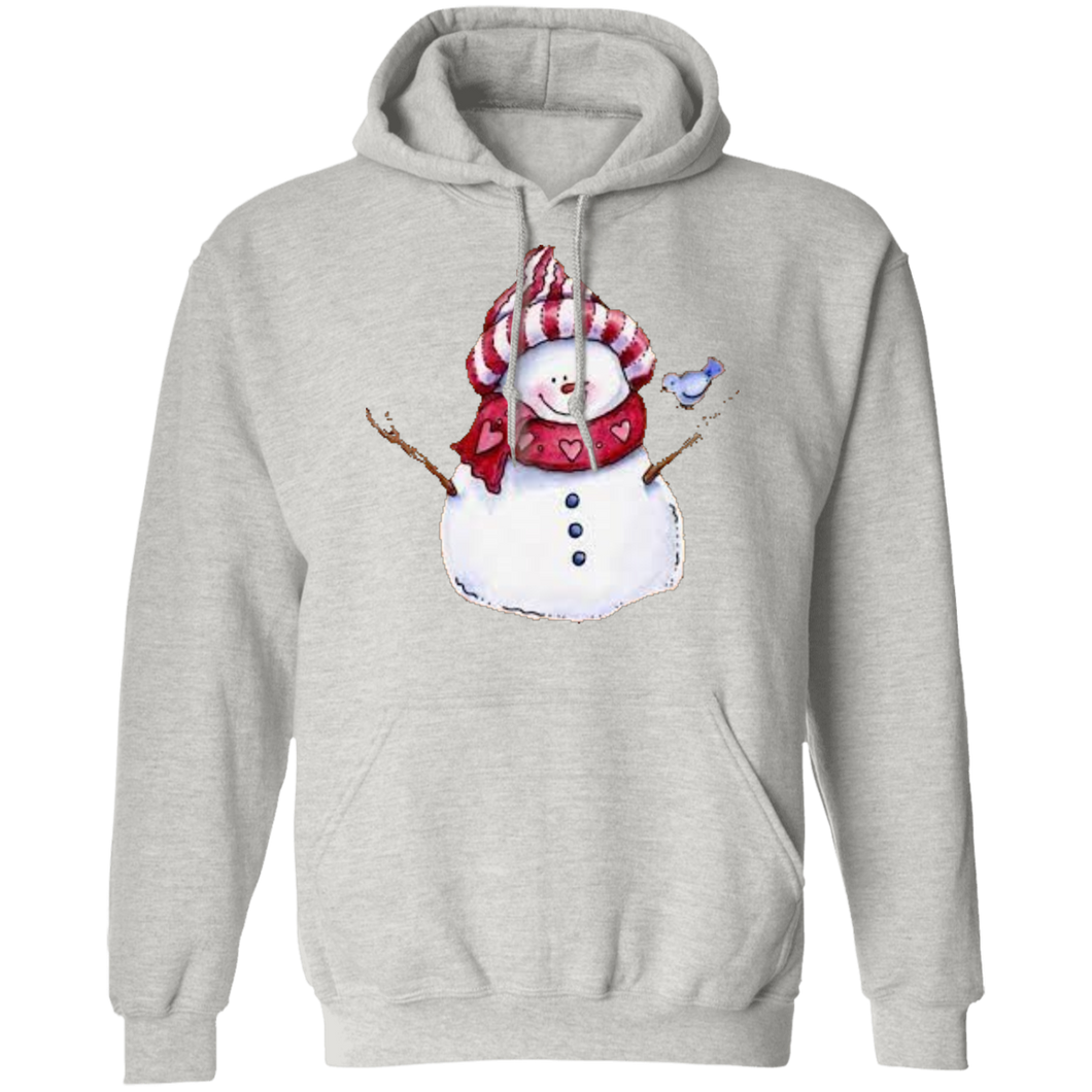 snowman (b) Pullover Hoodie