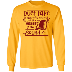 Duct tape long sleeve t'shirt