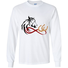 Load image into Gallery viewer, Horse infinity - youth long sleeve
