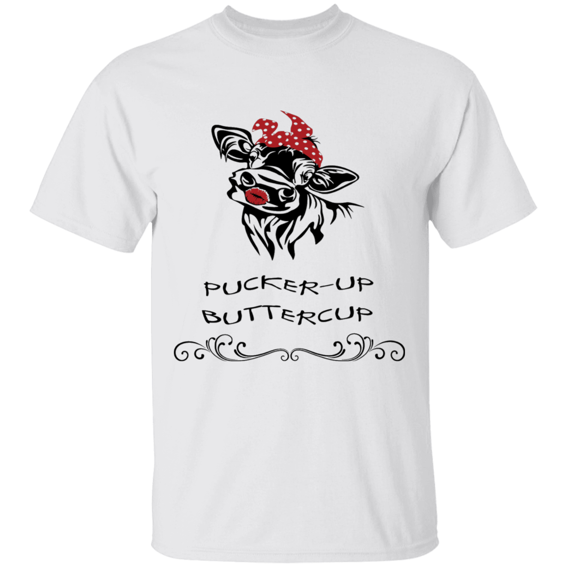 Pucker-up buttercup short sleeve t-shirt