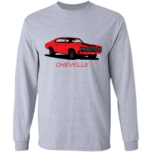 '70 Chevelle Long Sleeve T'shirt (r)