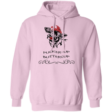 Load image into Gallery viewer, pucker up buttercup hoodie
