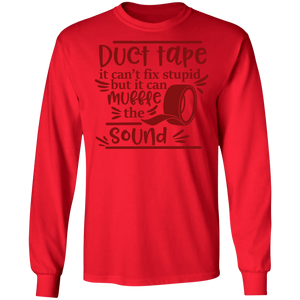 Duct tape long sleeve t'shirt