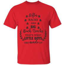 Load image into Gallery viewer, Little boys are made of youth Cotton T-Shirt

