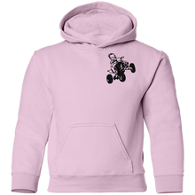 Load image into Gallery viewer, Youth 4-wheeler extreme pullover Hoodie front and back print

