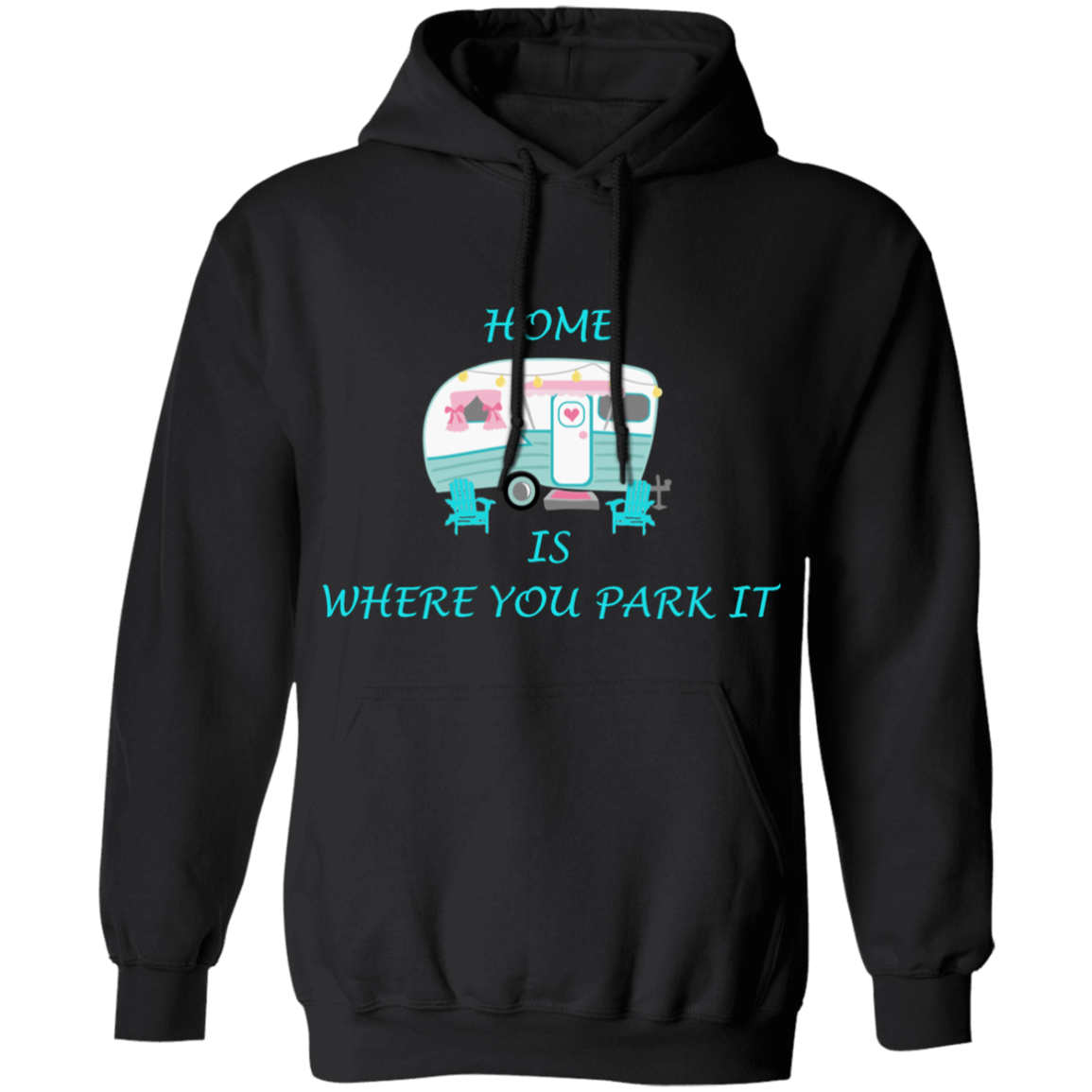 Home is where you park it hoodie