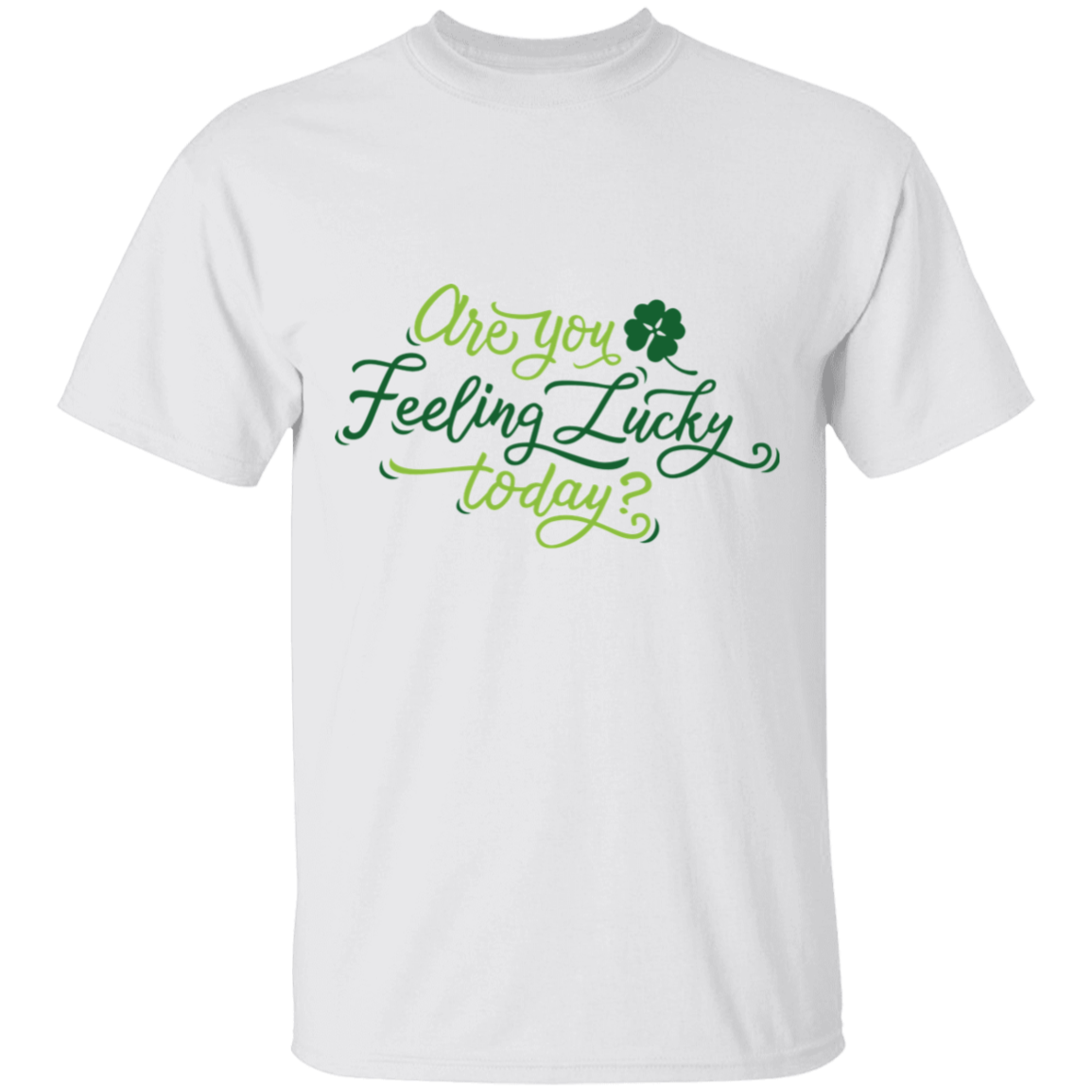 Feeling lucky adult T-Shirt