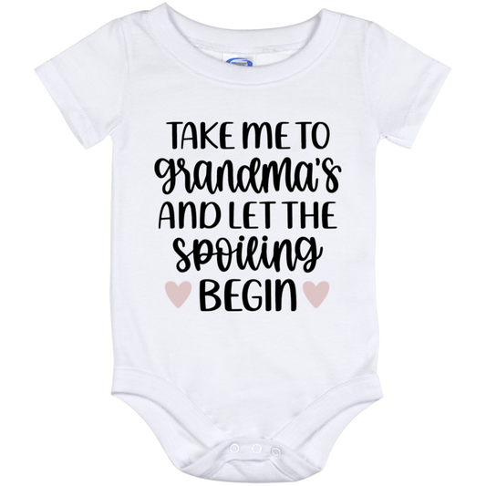 Take me to Grandma's Baby Onesie 12 Month