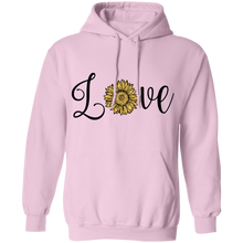 Load image into Gallery viewer, Sunflower/love Pullover Hoodie
