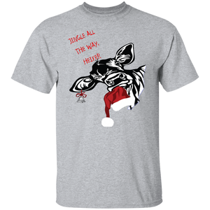 Jingle all the way heifer (2)  T-Shirt