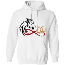 Load image into Gallery viewer, Horse Infinity Pullover Hoodie
