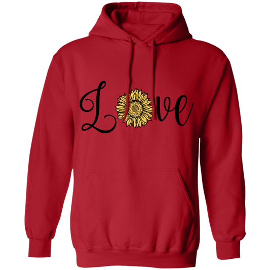 Sunflower/love Pullover Hoodie