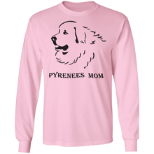 Load image into Gallery viewer, Great Pyrenees Mom long sleeve Cotton T-Shirt
