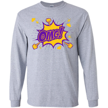 Load image into Gallery viewer, OMG youth long sleeve T-Shirt
