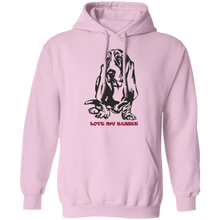 Load image into Gallery viewer, Love my basset Pullover Hoodie
