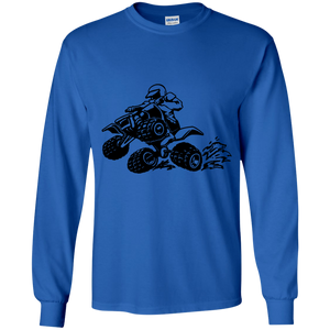 Youth 4-wheeler long sleeve t'shirt