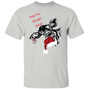 Jingle all the way heifer (2)  T-Shirt