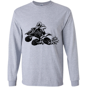Youth 4-wheeler long sleeve t'shirt