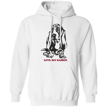 Load image into Gallery viewer, Love my basset Pullover Hoodie
