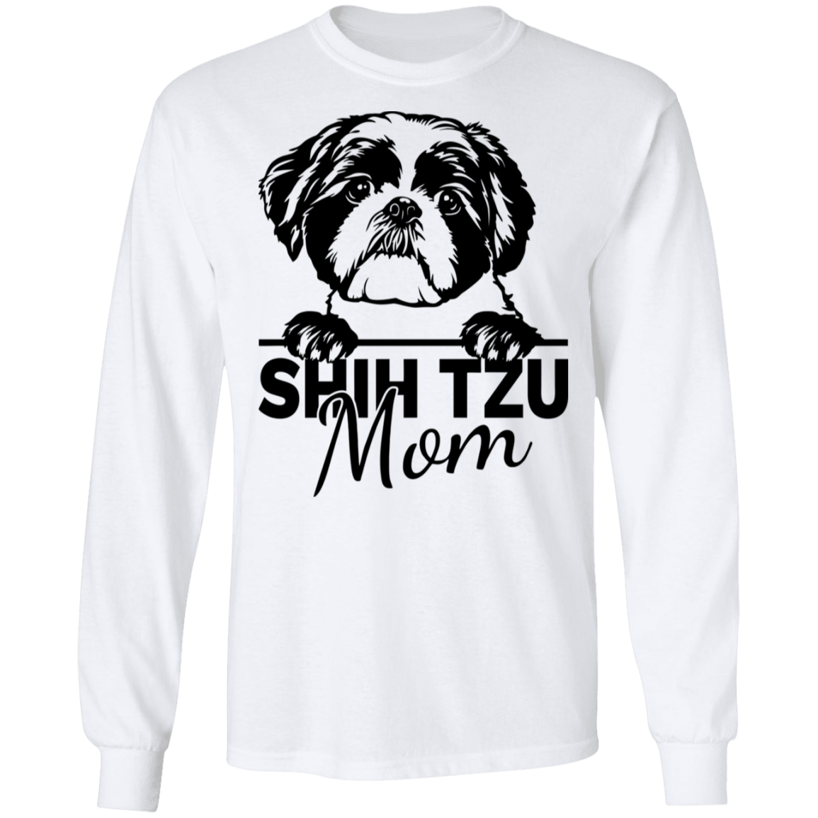 Shih Tzu Mom Cotton T-Shirt