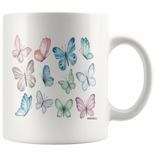 Load image into Gallery viewer, butterflies mug
