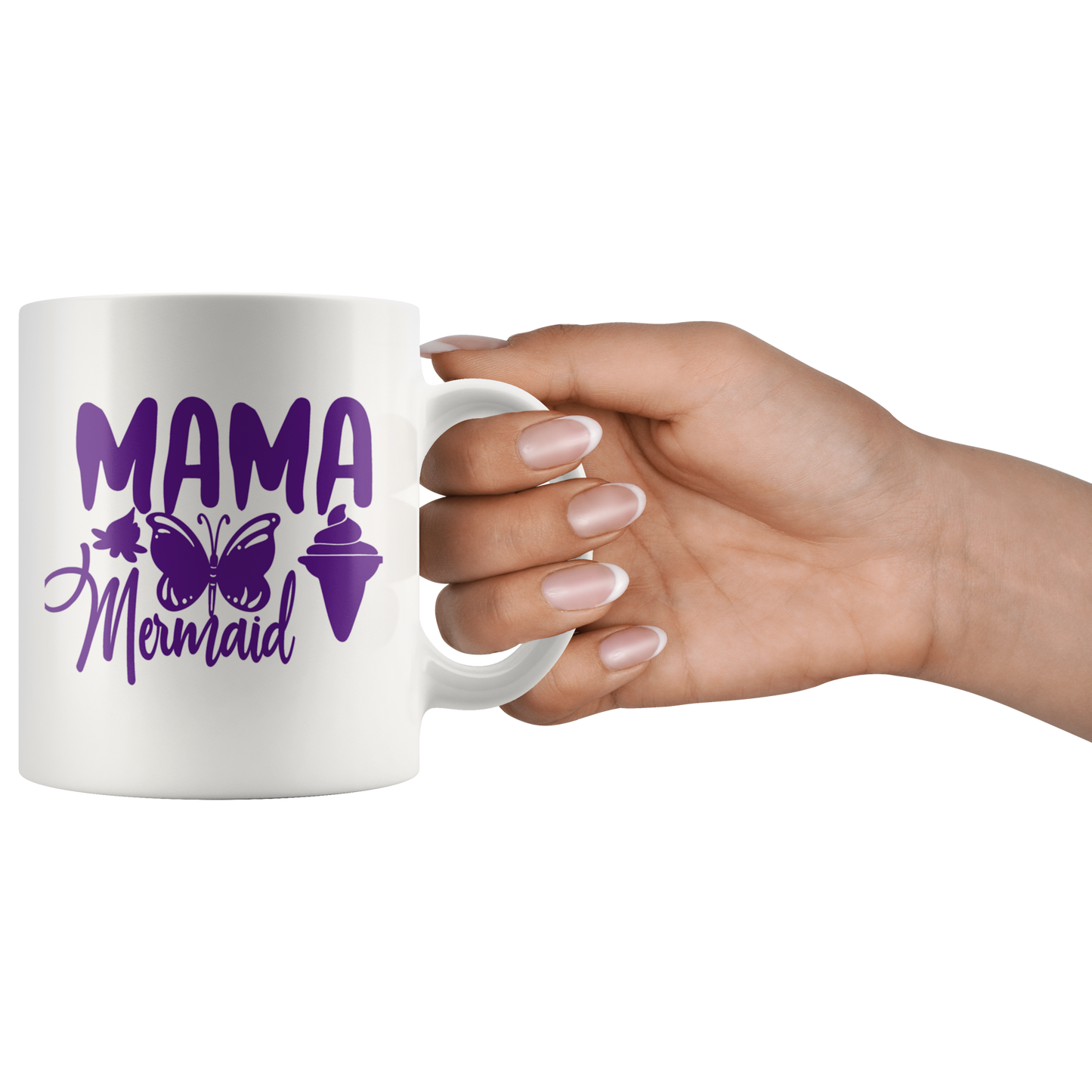 Mama Mermaid Mug (p)