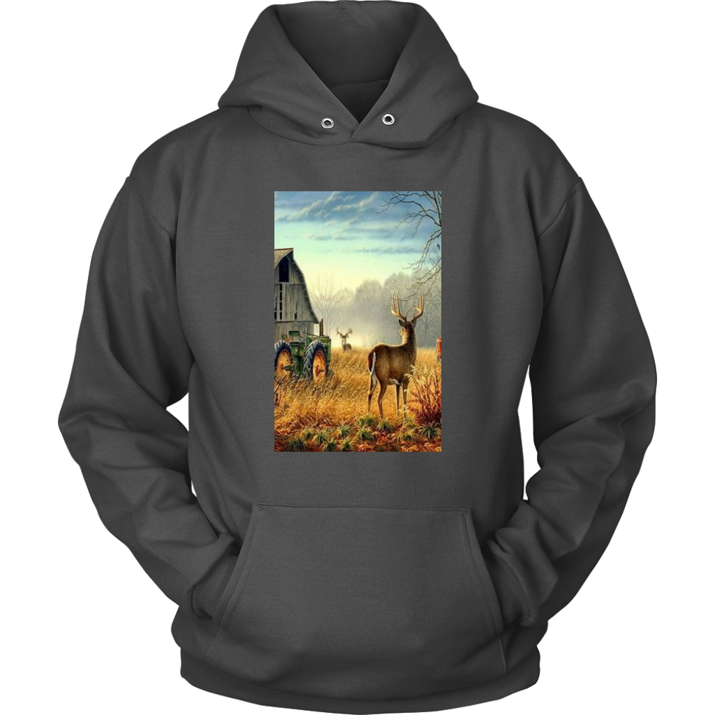 pull over hoodie deer barn