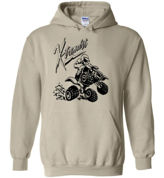 X-treme 4-wheeler adult hoodie