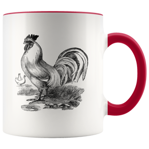 Rooster Mug 11 oz