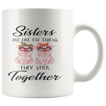 Load image into Gallery viewer, Sisters mug white
