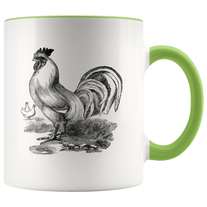 Rooster Mug 11 oz