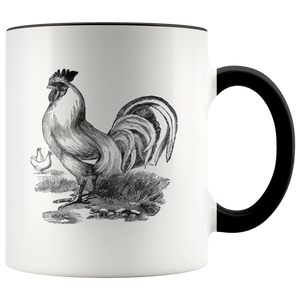 Rooster Mug 11 oz