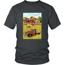 Load image into Gallery viewer, T-shirt truck and barn
