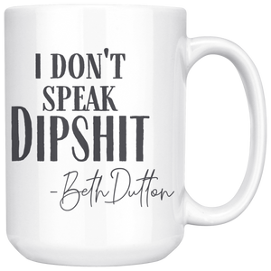Mug - don't speak